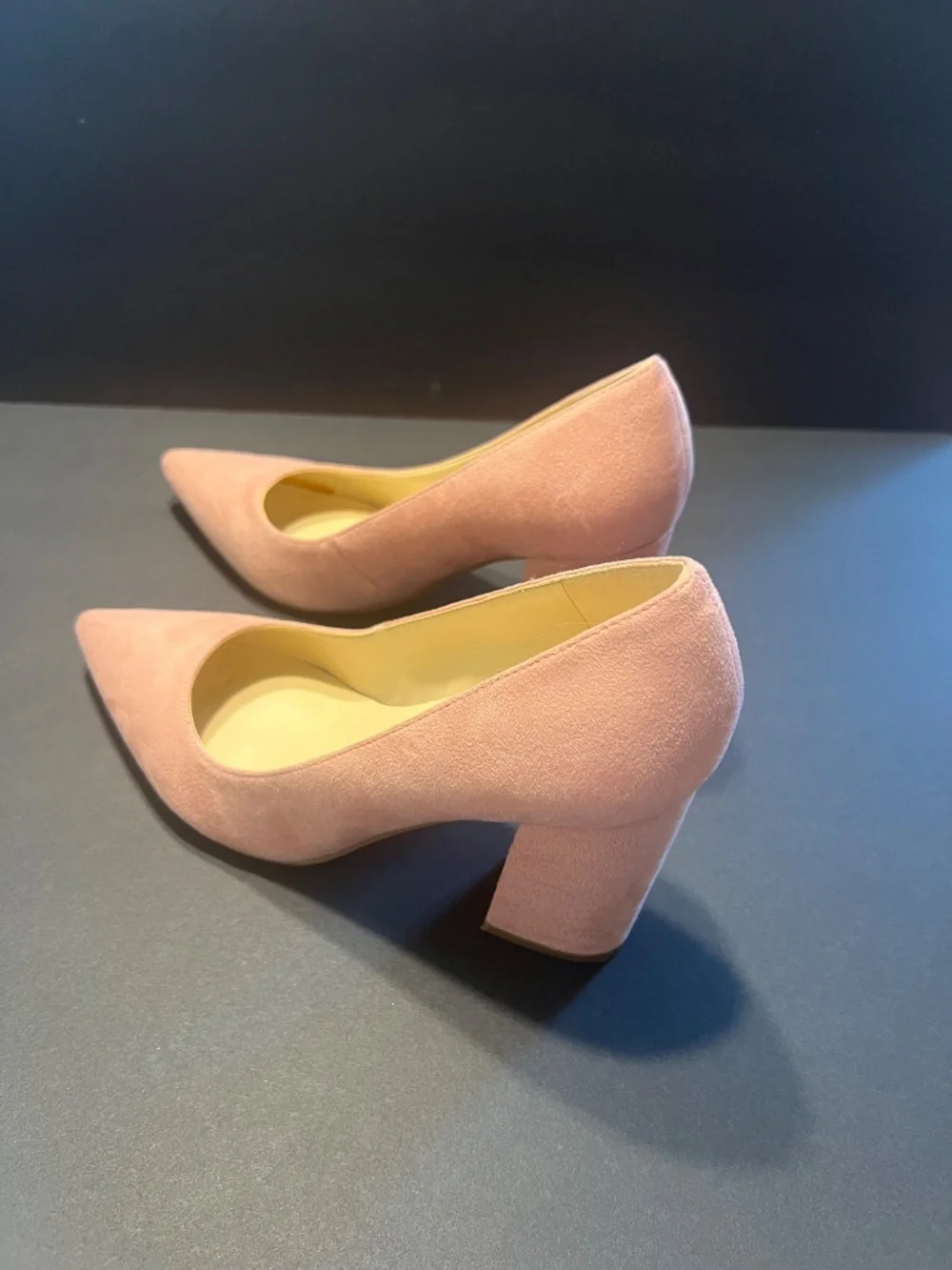 Nine West Pink Suede Pumps US 7M